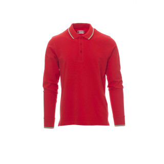 Aviazione Langarm Polo Herren