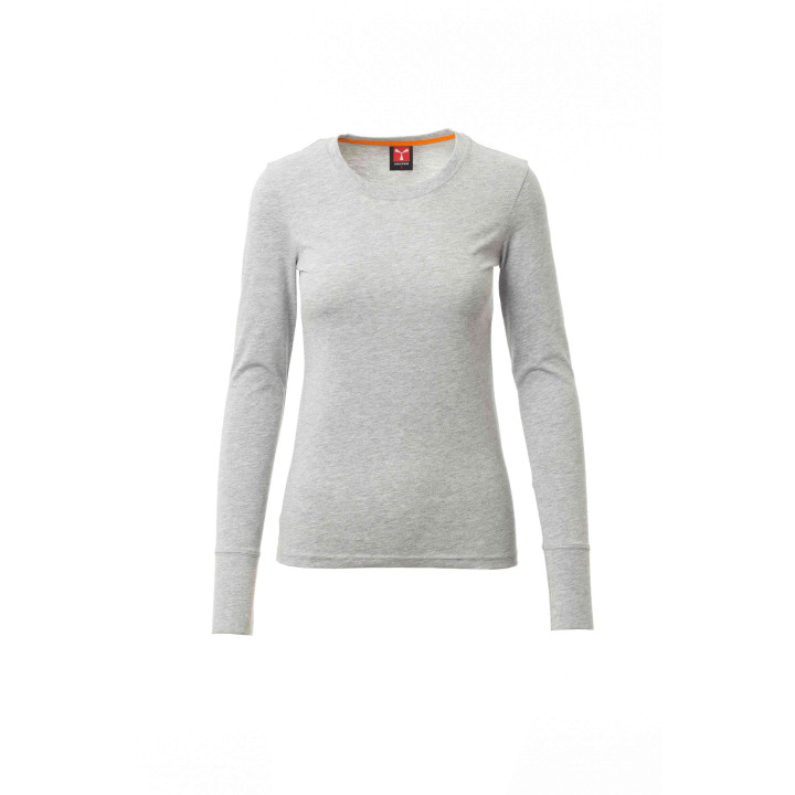 Pineta Lady Langarm Melange